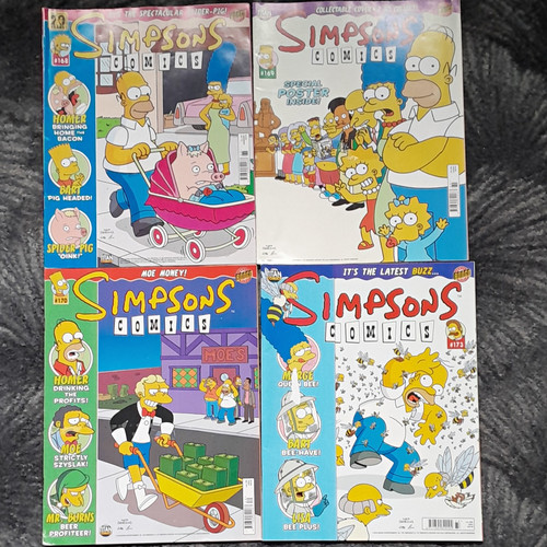 Simpsons comics titan - simpsons,