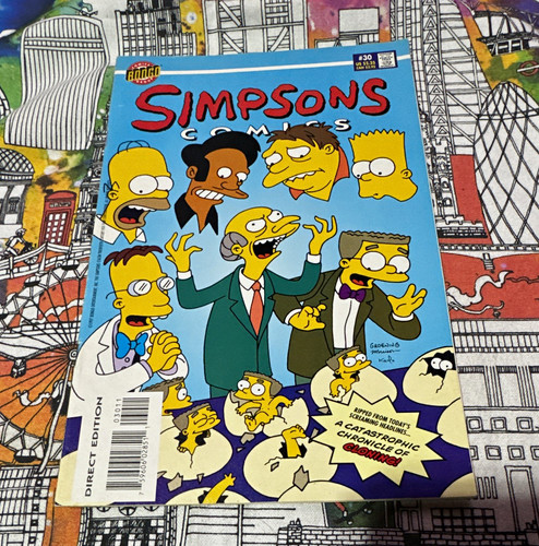 Simpsons comics bongo - simpsons,