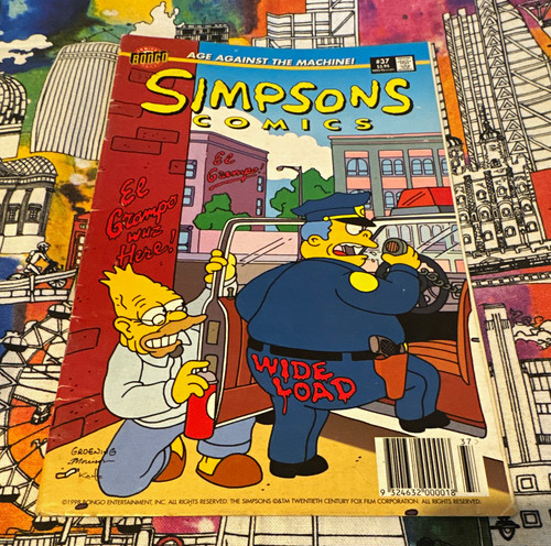 Bongo simpsons comics - simpsons, age