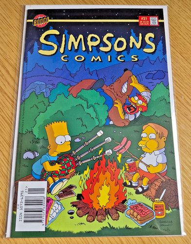 Simpsons comics bongo - simpsons,