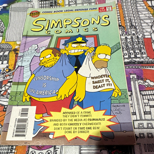 Simpsons comics bongo - simpsons,
