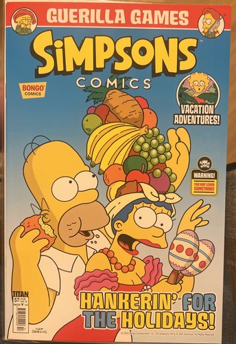 The simpsons comics uk issue - the,