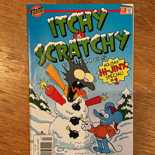 Bongo comics itchy - comics,