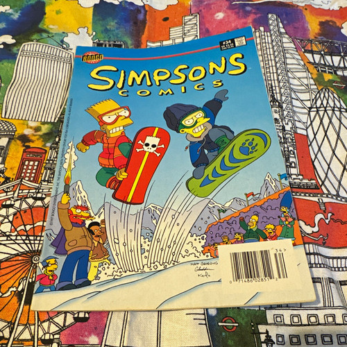 Simpsons comics bongo - simpsons,