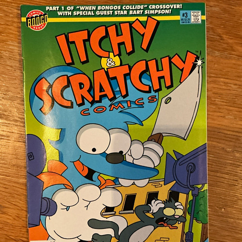 Bongo comics itchy - comics, &