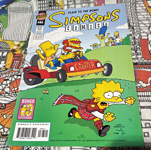 Bongo simpsons comics - simpsons, #88