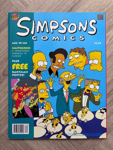 The simpsons comics - simpsons, uk