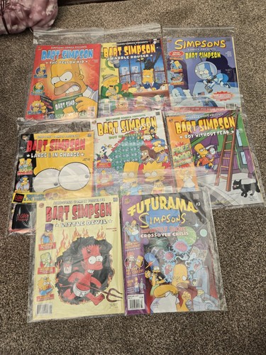 The simpsons comics job - simpsons,
