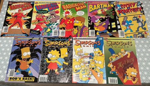 Simpsons bongo comics bundle - bundle, x