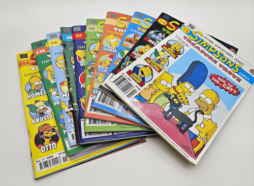 Simpsons comics treasure trove - treasure,