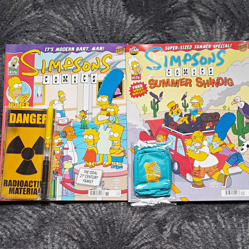 Simpsons comics titan - comics,