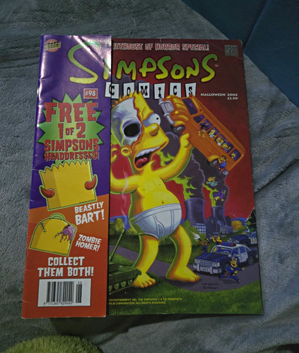Simpsons comics treehouse - simpsons,