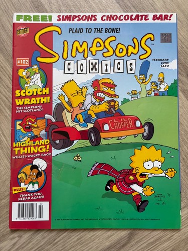 The simpsons comics issue - the,