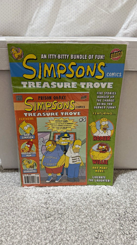 Simpsons comics treasure trove - treasure,