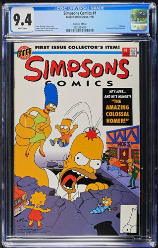 Simpsons comics 1993 - #1, cgc