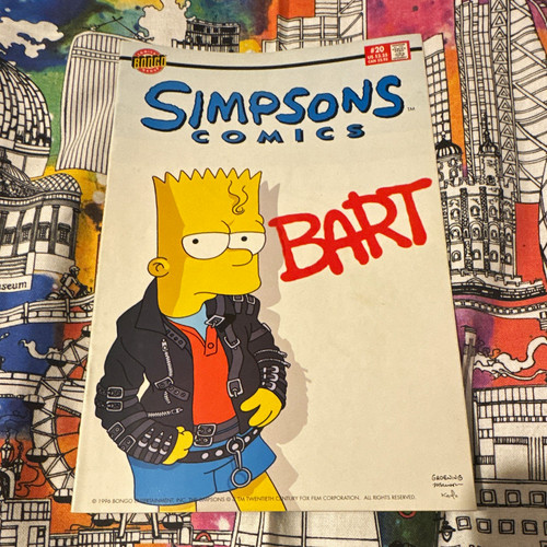 Simpsons comics bongo 1996 - comics,