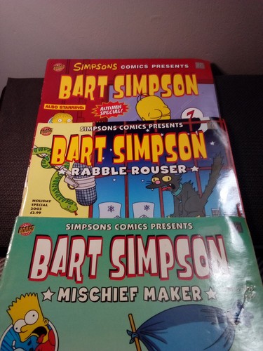 Bart simpson comics set - comics,