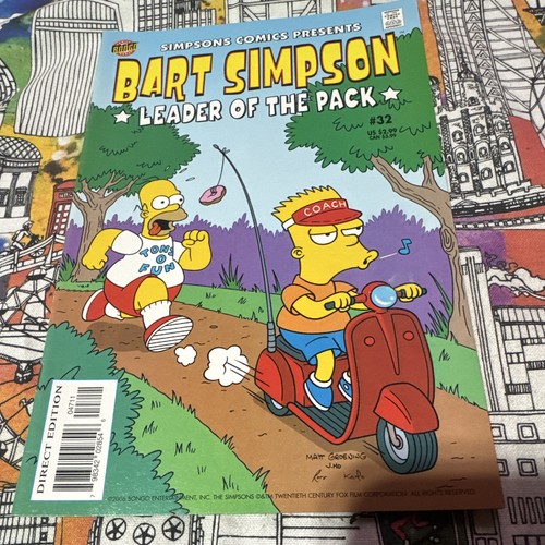 Bart simpson bongo comics - simpson,