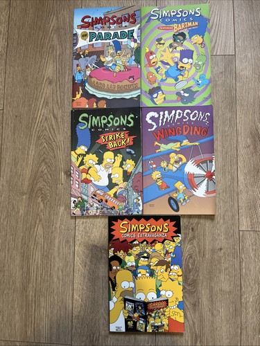 The simpsons comics paperback - simpsons,