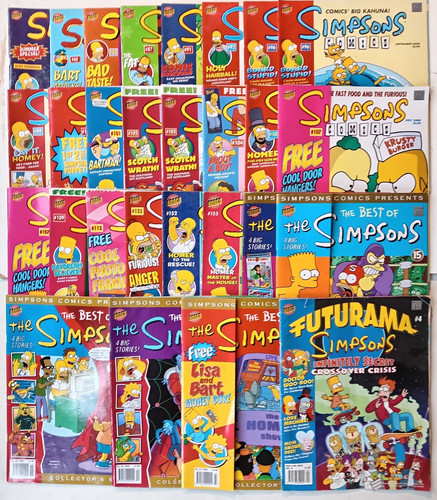 Various simpsons comics - various, 2001