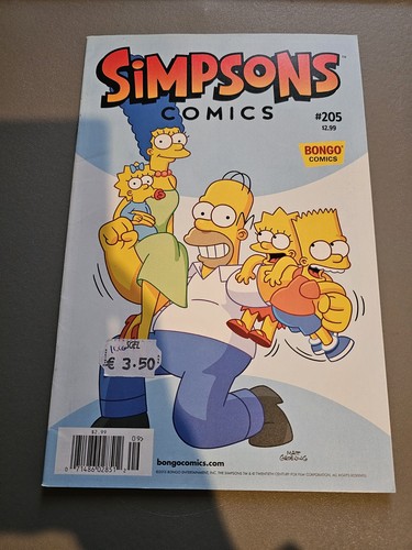 Simpsons comics 205 bongo - simpsons,