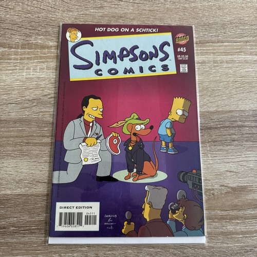 Simpsons comics issue oct - comics, 45