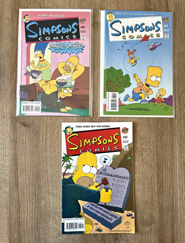 Simpsons comics 61 62 - comics, #60