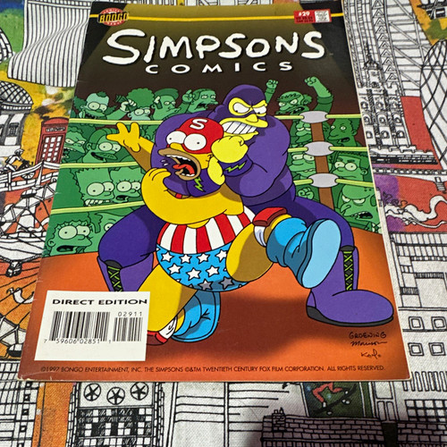 Simpsons comics bongo 1997 - bongo,