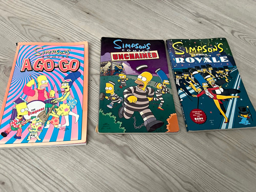Simpsons comics trade - simpsons,