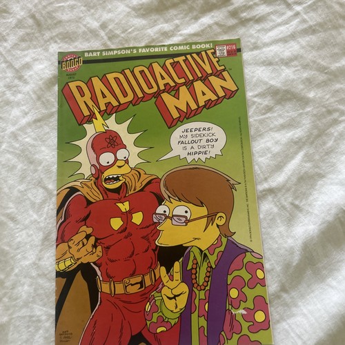 Bongo comics radioactive man - comics,