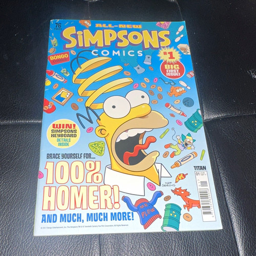 Simpsons comics all new - simpsons,