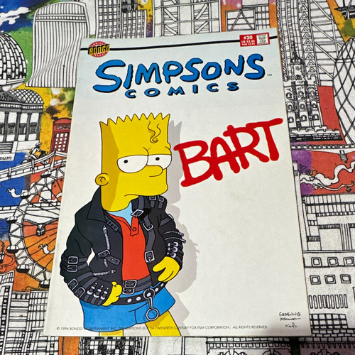 Simpsons comics bongo - simpsons,