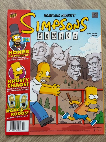The simpsons comics issue - the, uk