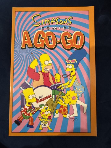 Simpsons comics go - simpsons, go-go