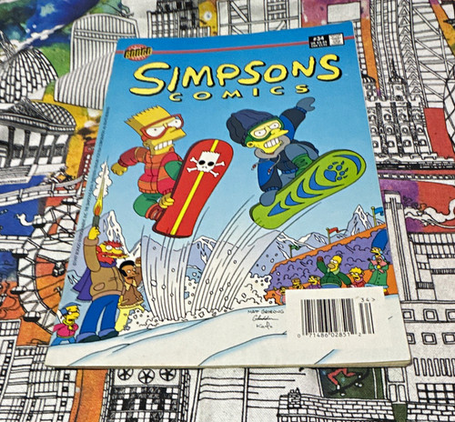 Simpsons comics bongo - simpsons, #34
