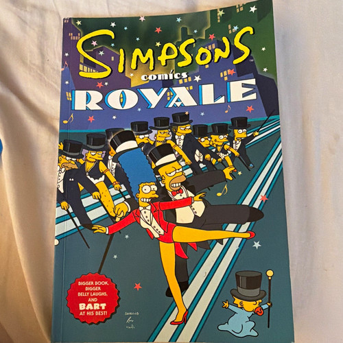 Harpercollins simpsons comics - simpsons,