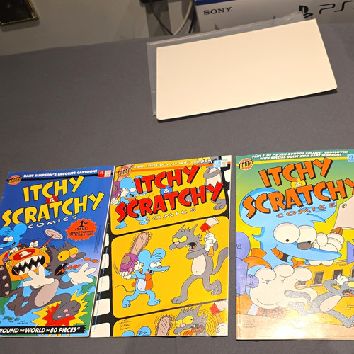 Bongo comics itchy scratchy - bongo, &