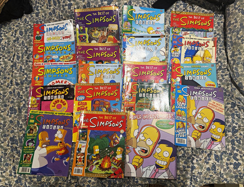 Simpsons comics bongo - bongo, mixed