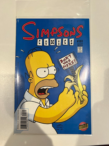 Simpsons comics 101 bongo - simpsons,