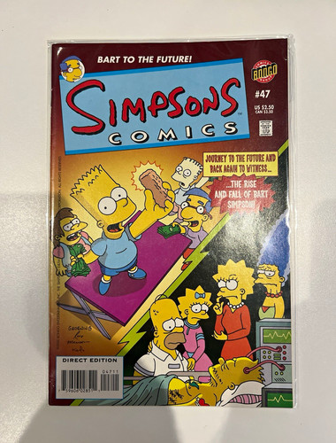 Simpsons comics bart to - comics, #47