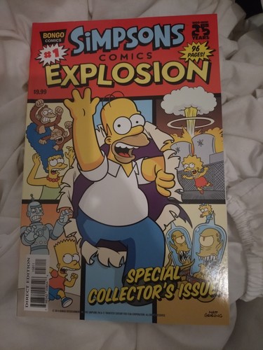 Simpsons comics explosion - simpsons, #1
