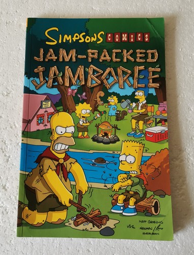 Simpsons comics jam packed - comics, jam-packed