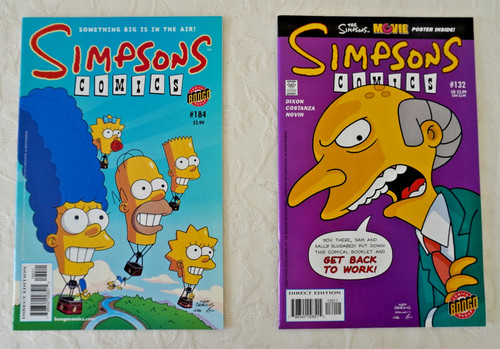 Simpsons comics 184 132 - #184, +