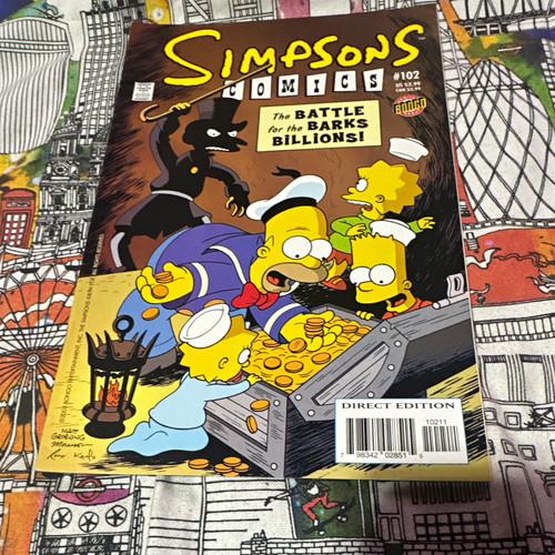 Simpsons comics 102 bongo - simpsons, #102