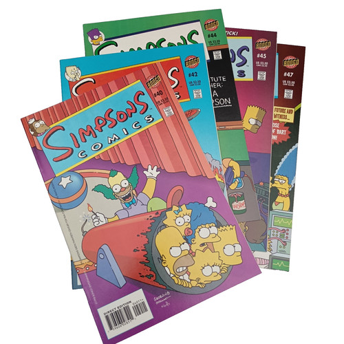 Simpsons comics bundle - simpsons, x5