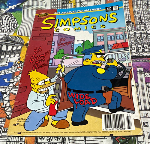 Simpsons comics bongo 1999 - bongo,